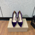 Gianvito Rossi Scarpin salto alto "Roxo" - comprar online