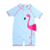 Romper infantil Feminino - Romper Flamingo