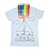 Camiseta Infantil Masculina - Camiseta de Colori Barco