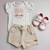 Conjunto Infantil Feminino - Conjunto Coelha