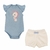 Conjunto infantil Feminino - Conjunto Cavalo Marinho