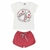 Pijama Infantil Feminino - Pijama Joaninha Curto