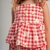 Conjunto Infantil Feminino - Conjunto Xadrez - comprar online