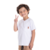 Camiseta Infantil Masculina - Camiseta Lisa