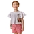 Conjunto Infantil Feminino - Conjunto Moranguinho - Conjunto Com Estampa xadrez