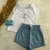 Conjunto Infantil Feminino - Conjunto Bordado