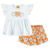 Conjunto Infantil Feminino - Conjunto Corações