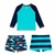 Kit Moda Praia Infantil Masculino - Kit 3 Peças Dino Tip Top - comprar online