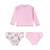 Trio Praia Infantil Feminino - Kit Solar Tip Top Pirulito - comprar online