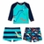 Kit Moda Praia Infantil Masculino - Kit 3 Peças Dino Tip Top