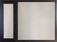 VENTANA SUREÑA PVC - VIDRIO DVH JET BLACK