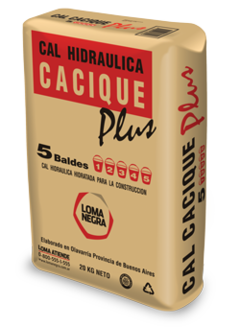 CAL CACIQUE LOMA NEGRA 20KG