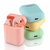 Oferta! Auriculares Inalambricos In Ear Touch Bluetooth I12 CELESTE-ROSA-AMARILLO-VERDE