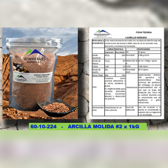 Ladrillo molido en polvo - comprar online