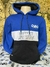 Moletom Flow Tricolor - royal