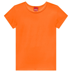 Blusa Infantil Feminina Cotton Laranja - Kyly KL129