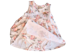 Vestido Infantil Milon Frutas - Off White & Laranja Claro (ML013) - comprar online