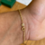 PULSEIRA CADEADO - FECHO TRADICIONAL - (2MM) - BANHADA A OURO 18K - comprar online