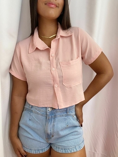 Blusa Cropped Antonela - loja online