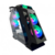 GABINETE GAMER PIXXO GS PRETO RGB C/ FANS LATERAL VIDRO - HTLK6S21A6