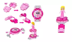 Relógio Digital Infantil Bone Unicórnio Presente Princesa na internet