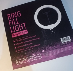 Ring Light 10 polegadas Led Iluminador 26cm Tripé 2,10 Completo - comprar online