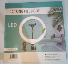 Ring Light 12 polegadas 30 cm com tripé 2.10 m suporte para celular - comprar online