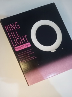Ring light 6 polegadas com tripe pequeno - comprar online