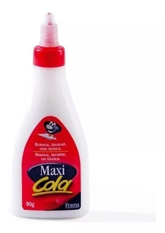 Cola Líquida Branca Lavável Maxi Cola 90g