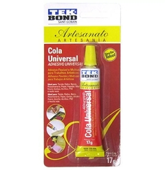 Adesivo / super cola universal 17g no blister - TEK BOND