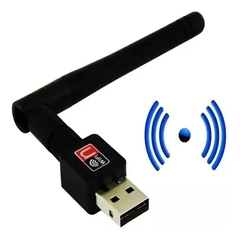 Adaptador Wireless USB WIFI Antena - na internet