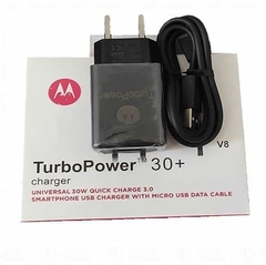 Carregador Motorola Turbo Power v8