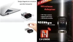 Mini Adaptador Wireless Usb Wifi