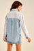 Camisa Jeans Mix Oversized Jeans - Oh, Boy! - comprar online