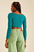 Blusa Cropped Tricot Recortes - Oh, Boy! - comprar online