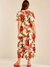 Vestido Estampado Florir Midi - Oh, Boy! na internet