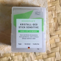 Desodorante Natural Cristal Deo Stick Sensitive - 18 meses de durabilidade
