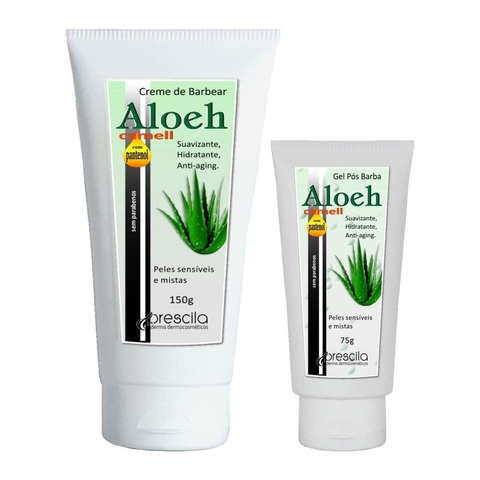 Kit Aloe Vera Barba Aloeh Hipoalerg nico