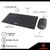 Kit de Teclado e Mouse Sem Fio Wireless Usb 2.4 Gb - comprar online