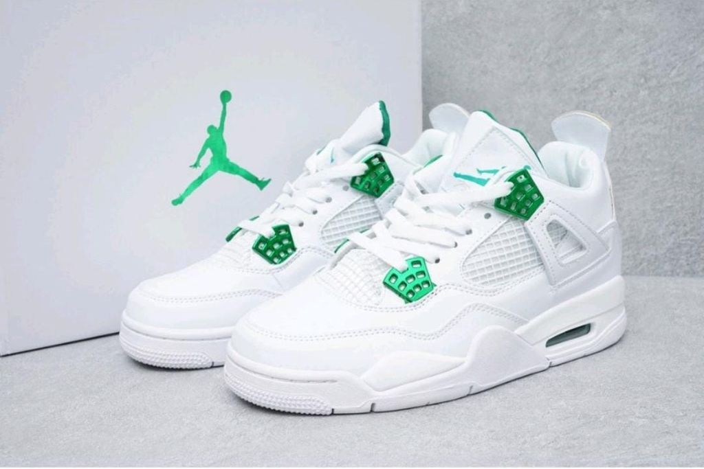 Jordan 4 hot sale branco