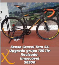 Bicicleta Sense Gravel Semi-Nova