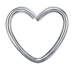 Piercing Aro Corazón - comprar en línea