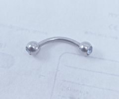 Piercing Ceja con Brillo - comprar en línea