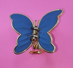 Pinza para Cabello Mariposa Filo Dorado