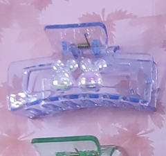 Imagen de Pinza Transparente Kawaii con Aplicación Tornasol