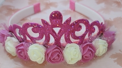 Diadema con Flores y Corona en internet