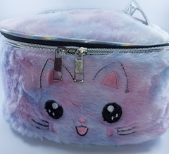 Cosmetiquera Ovalada Kawaii de Peluche