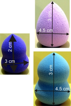 Trio de Mini Esponjas - comprar en línea