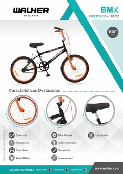 BMX FREESTYLE B8336 RODADO 20