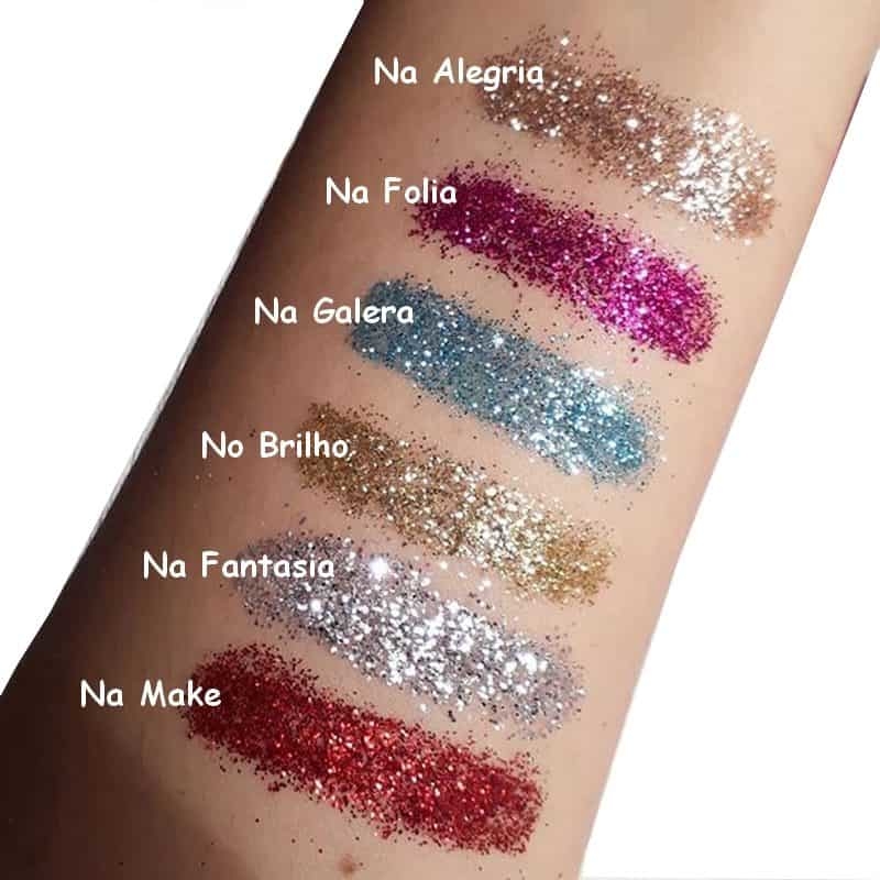 Glitter Corporal SE JOGA! Face Beautiful - Face Beautiful